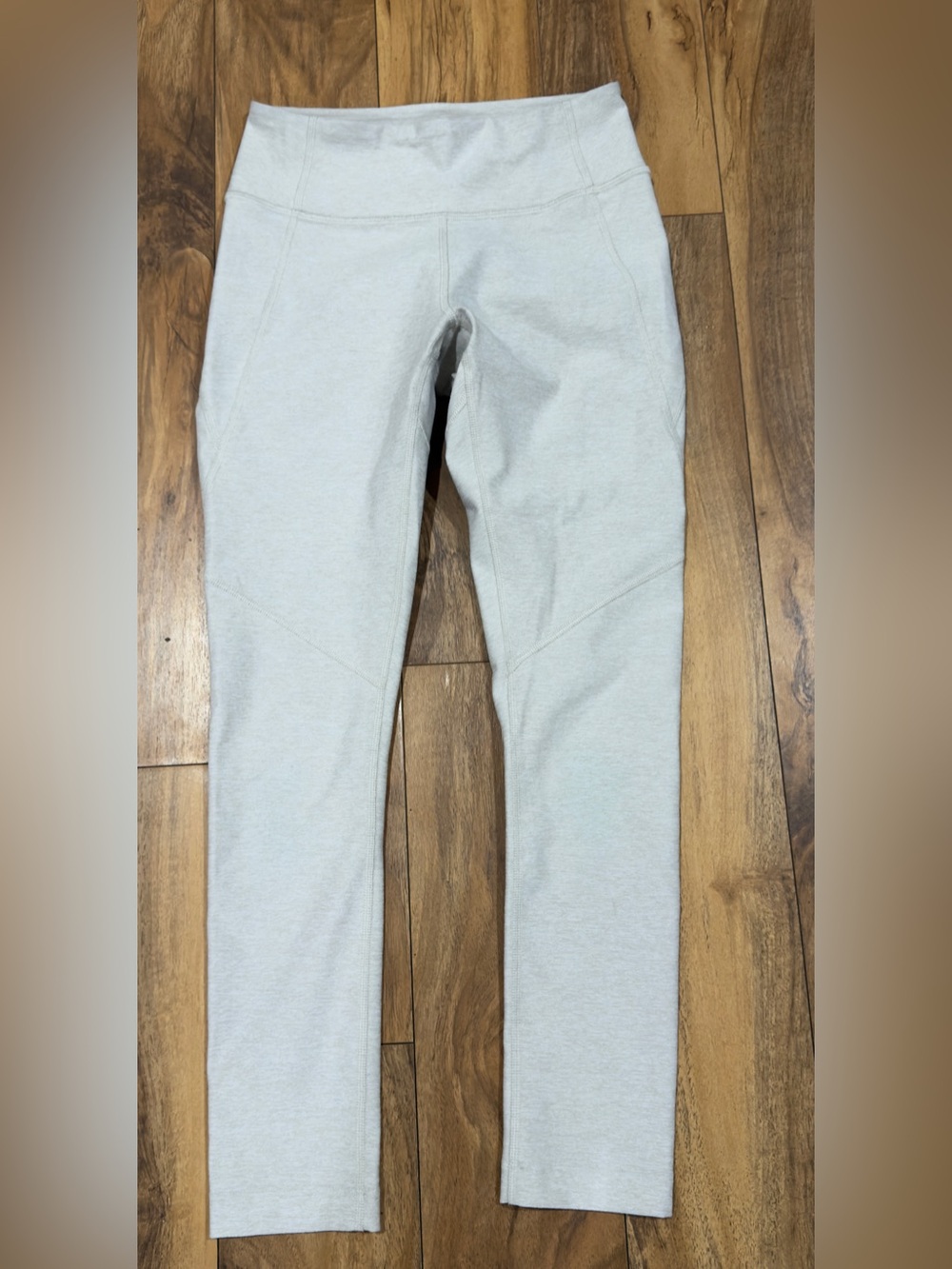 Outdoor Voices Warmup Leggings Oatmeal Women’s XS Textured High Rise Activewear